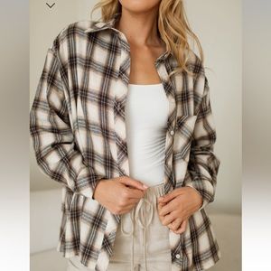 Carly Jean Bennett Flannel - worn 2x!